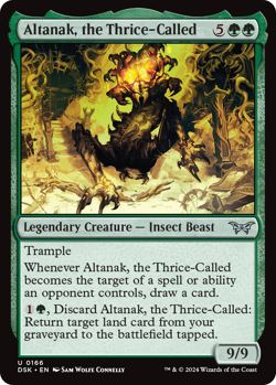[MTG] Altanak, the Thrice-Called (0166) (DSK) NM - Image 1