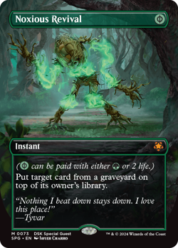 [MTG] Noxious Revival (Borderless) (0073) (DSK) (Special Guest) NM - Image 1