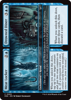 [MTG] Meat Locker // Drowned Diner (0065) (DSK) NM - Image 1