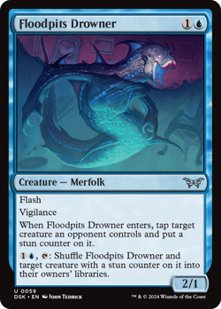 [MTG] Floodpits Drowner (0059) (DSK) NM - Image 1