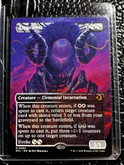 Emptiness (Borderless) Lorwyn Eclipsed Pack Fresh! Mythic Mint MTG - Image 1