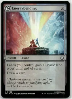 MTG Energybending Foil NM Avatar: The Last Airbender Magic 2 - Image 1