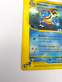 Pokemon Card - Non-Holo Blastoise 36/165 Expedition *MP* e-Card Rare - Image 4
