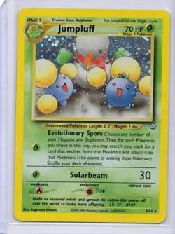 Pokemon - Jumpluff #09/64 - Neo Revelation - Holo Rare - MP - Image 1