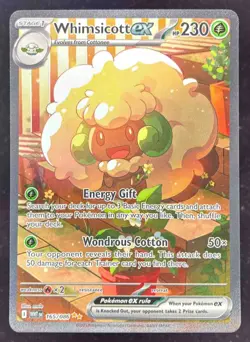 2025 Pokemon SV White Flare EN #165/086 Whimsicott ex Special Illustration Rare - Image 1