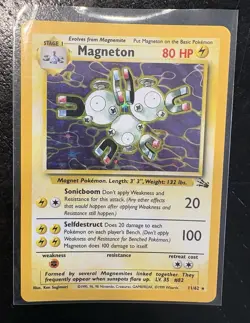 Lot Of 4 Rare Holo Pokemon Cards From The Jungle And Fossil Set - Image 2