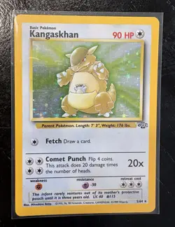 Lot Of 4 Rare Holo Pokemon Cards From The Jungle And Fossil Set - Image 3