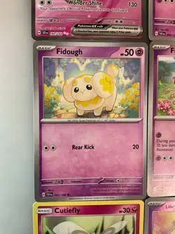 x9 Mixed pokemon cards Puppy Bee fly Fidough Cutiefly Cute Adorable Dachsbun Ex - Image 5