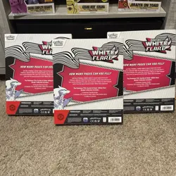 Lot of 3 Pokemon White Flare Collection Binders - Image 2