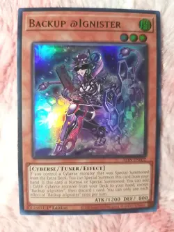 Yu-gi-oh! Backup @Ignister - ALIN-EN002 Ultra Rare 1st Edition Alliance Insight - Image 1