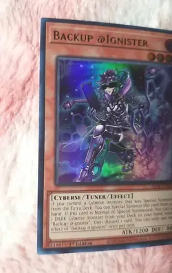 Yu-gi-oh! Backup @Ignister - ALIN-EN002 Ultra Rare 1st Edition Alliance Insight - Image 2