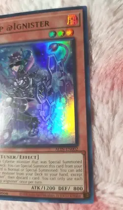 Yu-gi-oh! Backup @Ignister - ALIN-EN002 Ultra Rare 1st Edition Alliance Insight - Image 3
