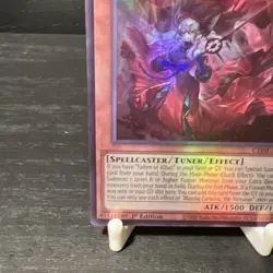 Blazing Cartesia, the Virtuous 1st Edition Ultra Rare CH01-EN004 NM Yu-Gi-Oh! - Image 4