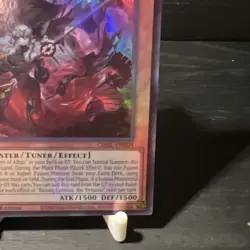 Blazing Cartesia, the Virtuous 1st Edition Ultra Rare CH01-EN004 NM Yu-Gi-Oh! - Image 5
