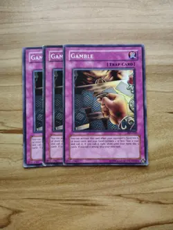 Yu-Gi-Oh! - Gamble 3X - Full Playset - Image 1