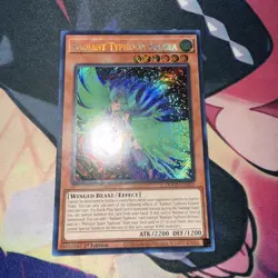 Yugioh! Radiant Typhoon Krosea DOOD-EN015 Secret Rare 1st Edition Near Mint - Image 1