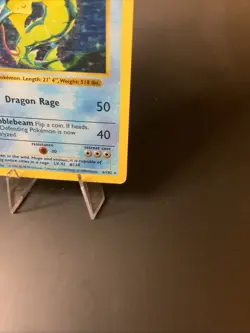 Gyarados 6/102 Base Set (Shadowless) Holo LP Vintage Pokemon Card TCG 1999 WOTC - Image 5