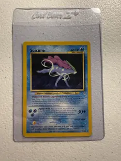 Suicune 27/64 Neo Revelation Non Holo Rare 2000 Vintage Pokemon TCG - MP - Image 1