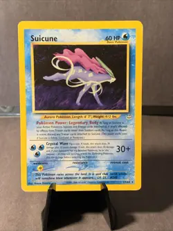 Pokemon TCG Suicune #27/64 Neo Revelation Non Holo Rare 2000 WOTC VTG MP - Image 1
