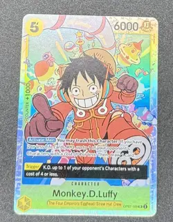 One Piece Card Game Monkey.D.Luffy OP07-109 Super Rare 500 Years In The Future - Image 1