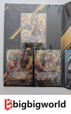 One Piece Card Game TCG - English Premium Card Leader Collection Sealed - Image 2