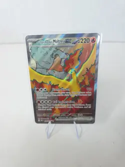 Team Rocket's Moltres ex SV10: Destined Rivals Pokemon 208/182 Ultra Rare NM+ - Image 2