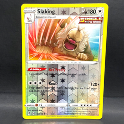 2021 POKEMON EVOLVING SKIES SLAKING 131/203 REVERSE HOLO (RARE) - Image 1