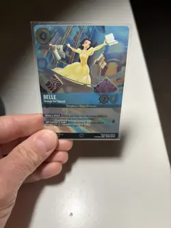 NM Enchanted Belle Strange but Special 214/204, Enchanted Foil, Disney Lorcana - Image 1