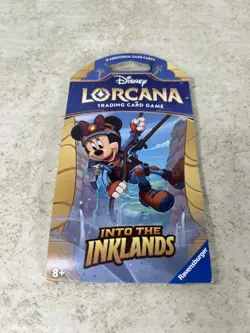 Disney Lorcana Into the Inklands TCG Blister Booster Pack Lot Of 4 NEW SEALED - Image 3