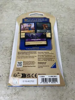 Disney Lorcana Into the Inklands TCG Blister Booster Pack Lot Of 4 NEW SEALED - Image 4