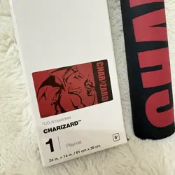 Pokemon Center TCG Accessories Charizard Playmat (New And Sealed) - Image 2