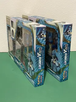 Pokemon TCG: Lucario VSTAR Premium Collection From Pokemon Center QTY2 - Image 3