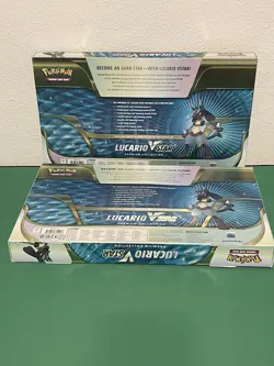 Pokemon TCG: Lucario VSTAR Premium Collection From Pokemon Center QTY2 - Image 4
