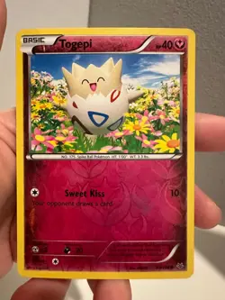 Pokemon TCG - Togepi - 43/108 XY Roaring Skies - 2015 Reverse Holo - LP 1215#292 - Image 1