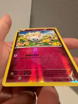 Pokemon TCG - Togepi - 43/108 XY Roaring Skies - 2015 Reverse Holo - LP 1215#292 - Image 2