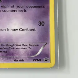 Pokemon TCG Azelf XY142 Black Star Promo Holo NM - Image 4