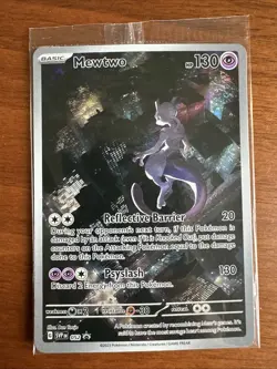 Pokemon Mewtwo TCG Scarlet & Violet 151 Promo Holo Rare 052 UPC NM sealed - Image 1