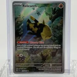 Pokemon TCG Temporal Forces Relicanth #173/162 Illustration Rare NM - Image 1