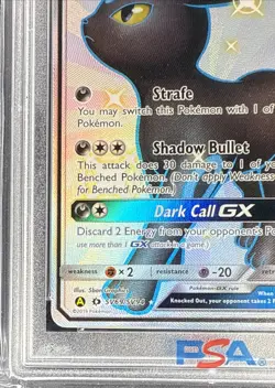 Umbreon GX SV69/SV94 2019 Hidden Fates: Shiny Vault Holo PSA 9 Pokemon card - Image 4