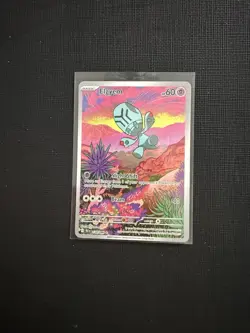 Pokemon TCG Elgyem Card Illustration Rare Sv: Black Bolt 120/086 NM Condition - Image 1