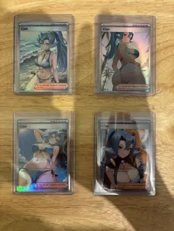 Pokemon Clair Waifu Card Lot - Used - Image 1