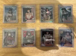 Pokemon Sabrina Waifu Card Lot #1 - Used - Image 1