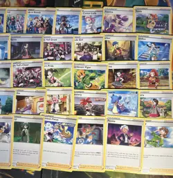 pokemon tcg massive waifu/trainer card lot 185 EX Era D&P HGSS Sun & Moon SWSH - Image 4
