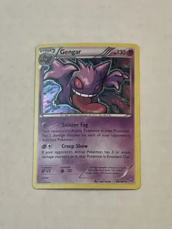 Pokemon TCG Gengar 60/162 XY Breakthrough Holo Rare 2015 LP - Image 3