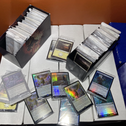 1000 Near Mint MTG Magic the Gathering Card Lot with Unsearched VIntage and Holo - Image 1