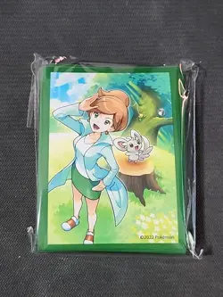 Pokemon Professor Juniper 65 Card Sleeves / Brand New & Sealed - Image 1