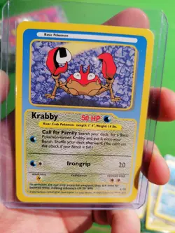 FUNSKOOL Krabby k04 Rare Indian Meteoroid Pokemon Card - Image 2