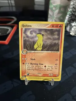 Pokemon TCG - Quilava - 51/100 Uncommon - Ex Sandstorm Non Holo Card LP Ereader - Image 1