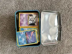 Vintage Pokemon Tin With Vintage Cards - Image 2
