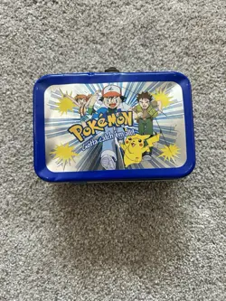 Vintage Pokemon Tin With Vintage Cards - Image 3